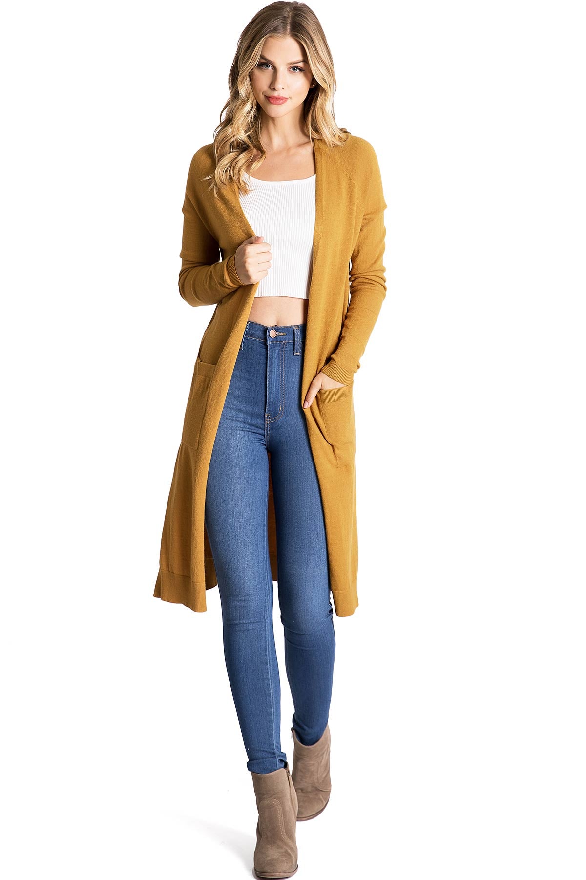 Classic Longline Cardigan