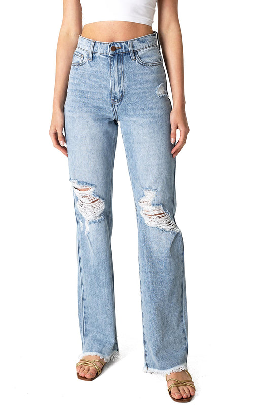 Hudson Straight Leg Jeans