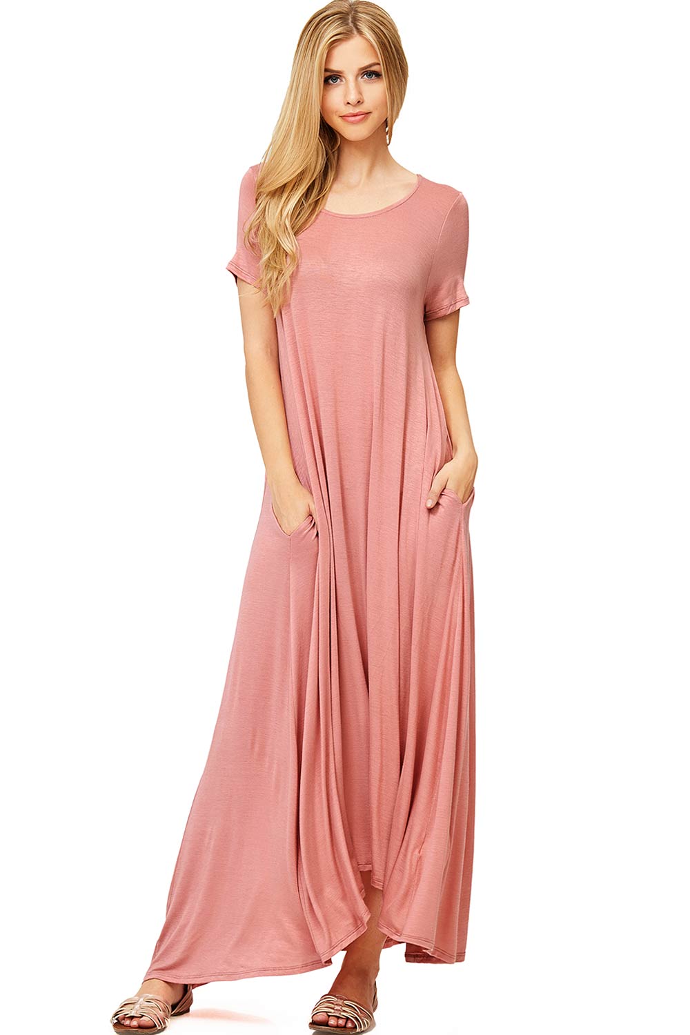 Soul Surge Maxi Dress - Pink Ice