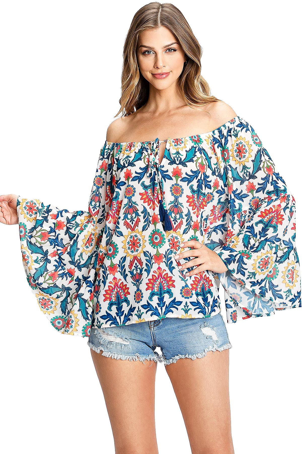 Rosalie Bell Sleeve Blouse