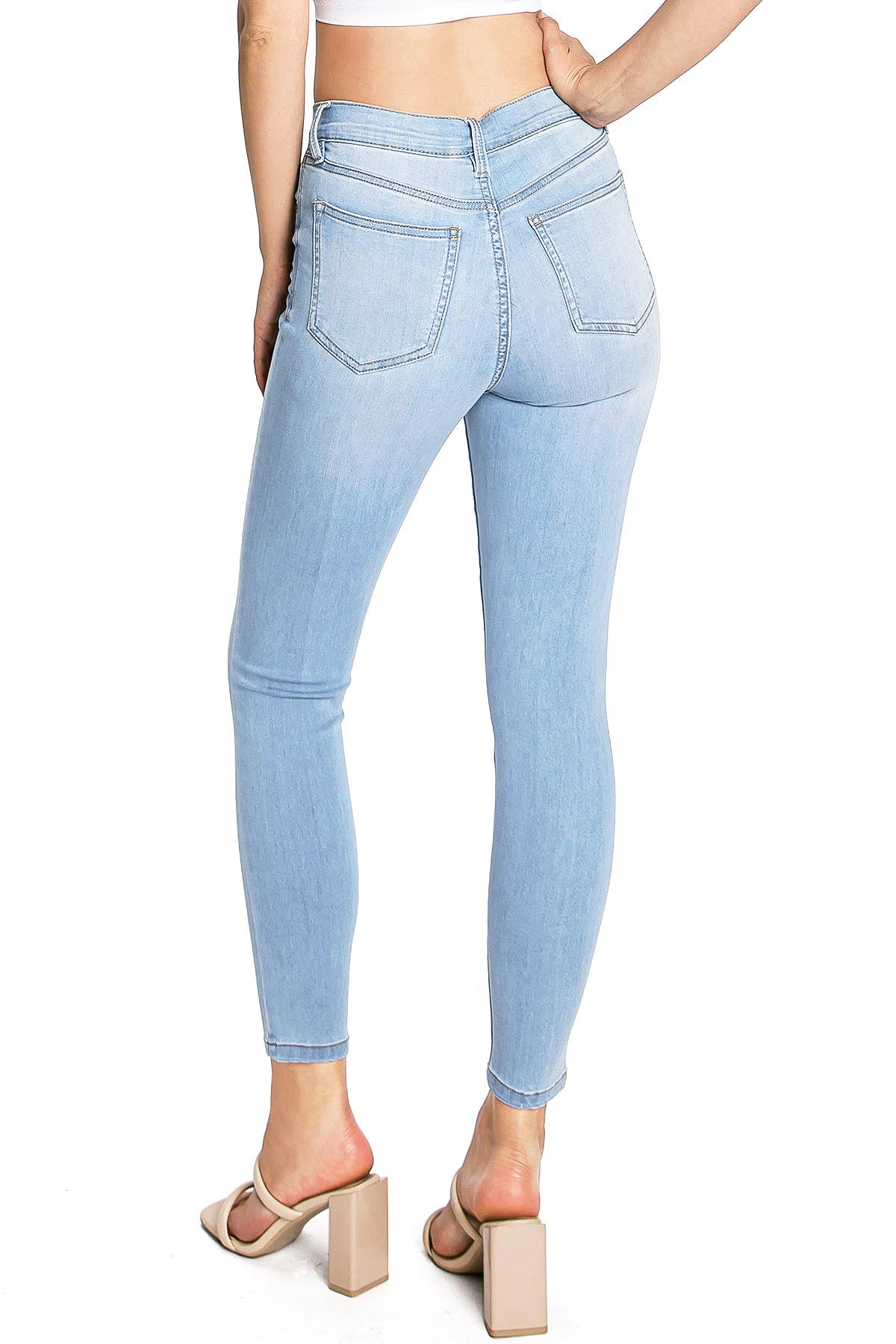 Conscience Mid Rise Skinnys