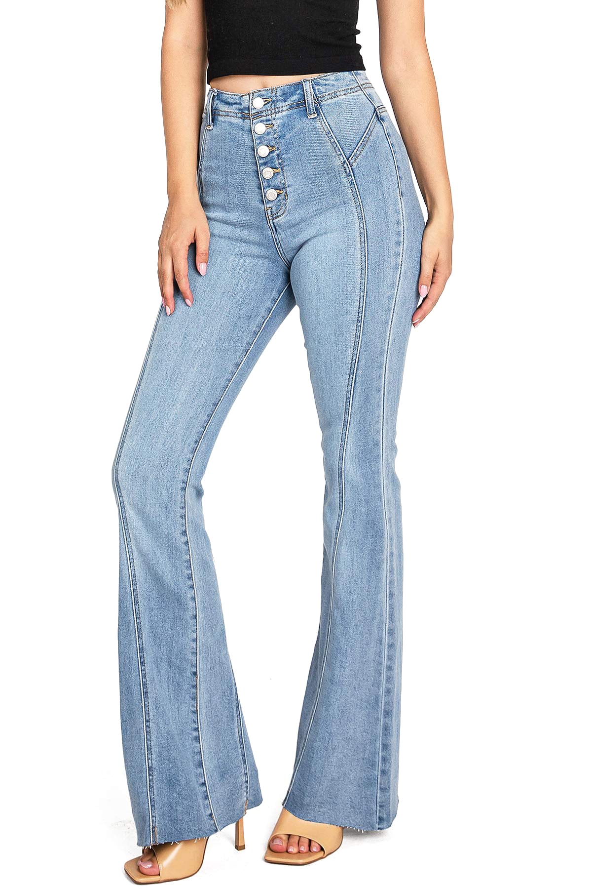 Juliet High Rise Flares