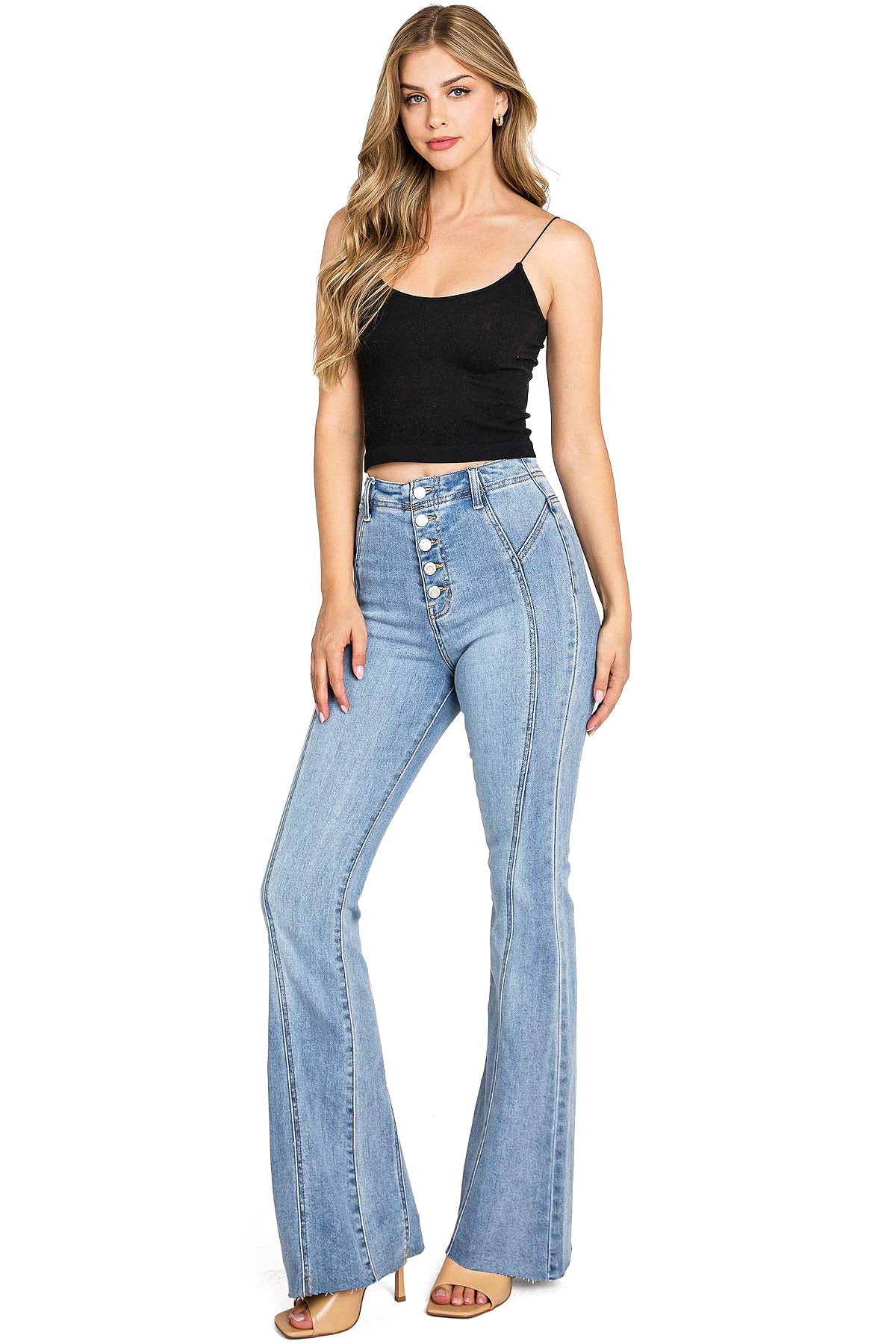 Juliet High Rise Flares