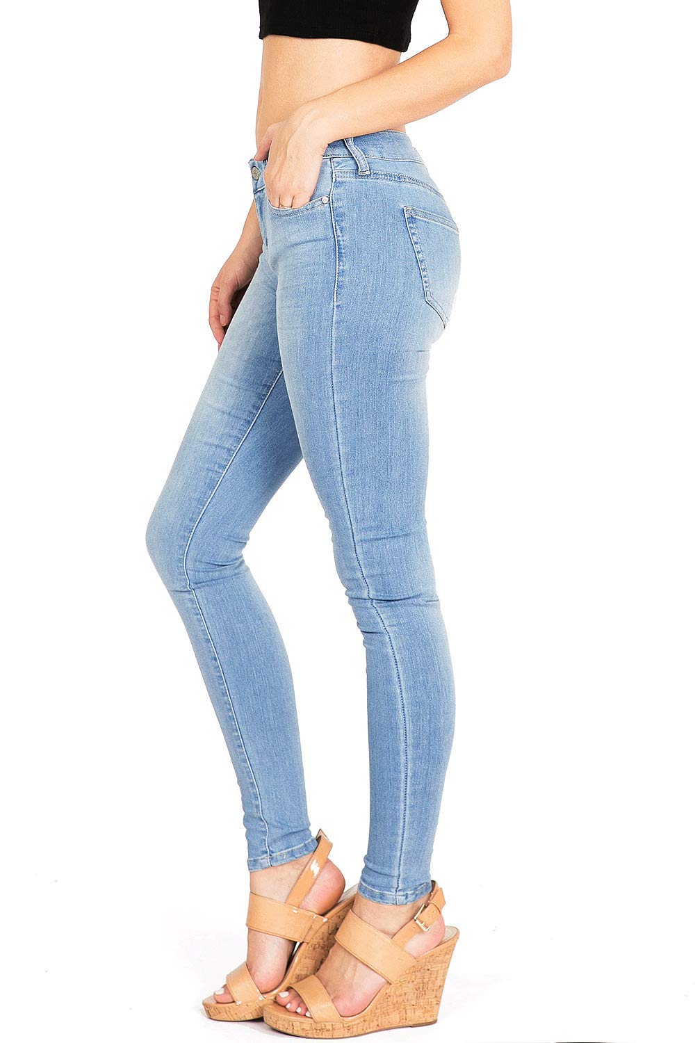 Posie Mid-Rise Skinny Jeans