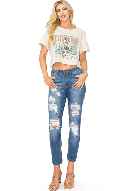 Cruise Mid-Rise Skinnys