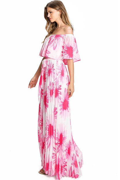 Floral Flash Maxi Dress