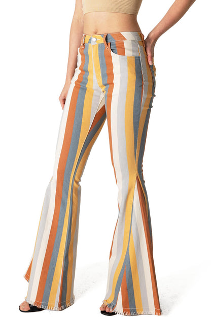 Retro Amplified Stripe Flares