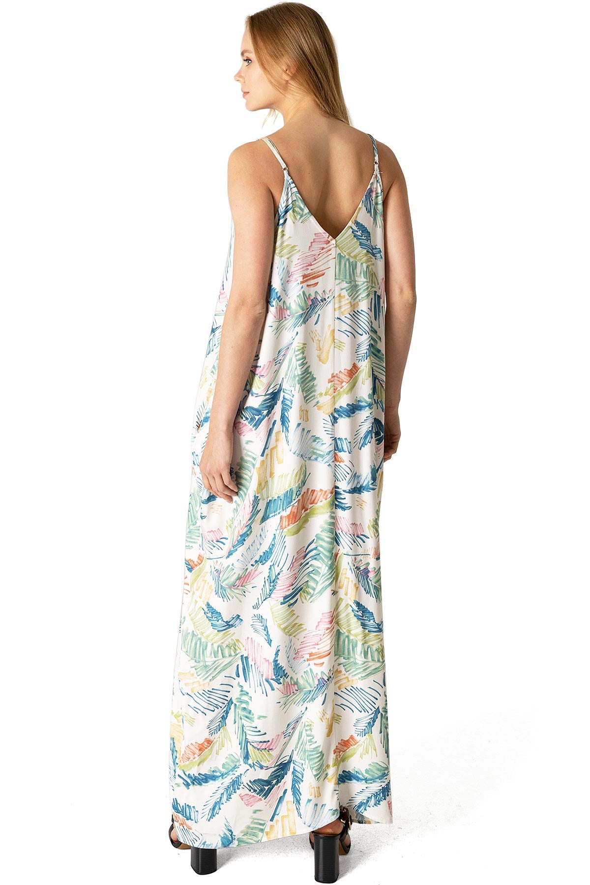 Palm Breeze Maxi Dress