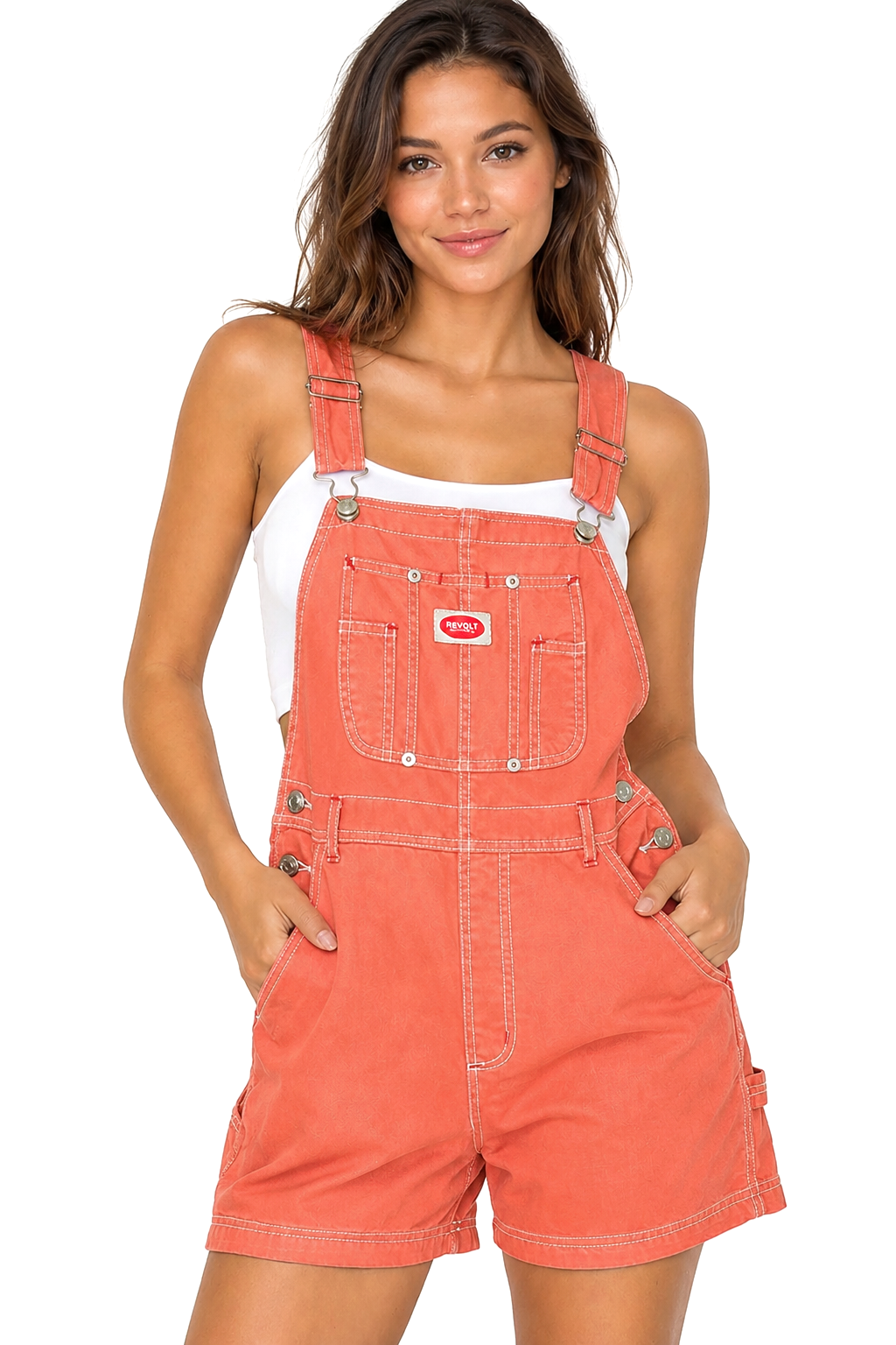 Spark Twill Shortalls