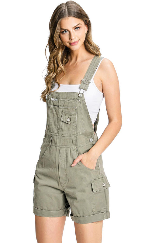 Cargo Twill Shortalls