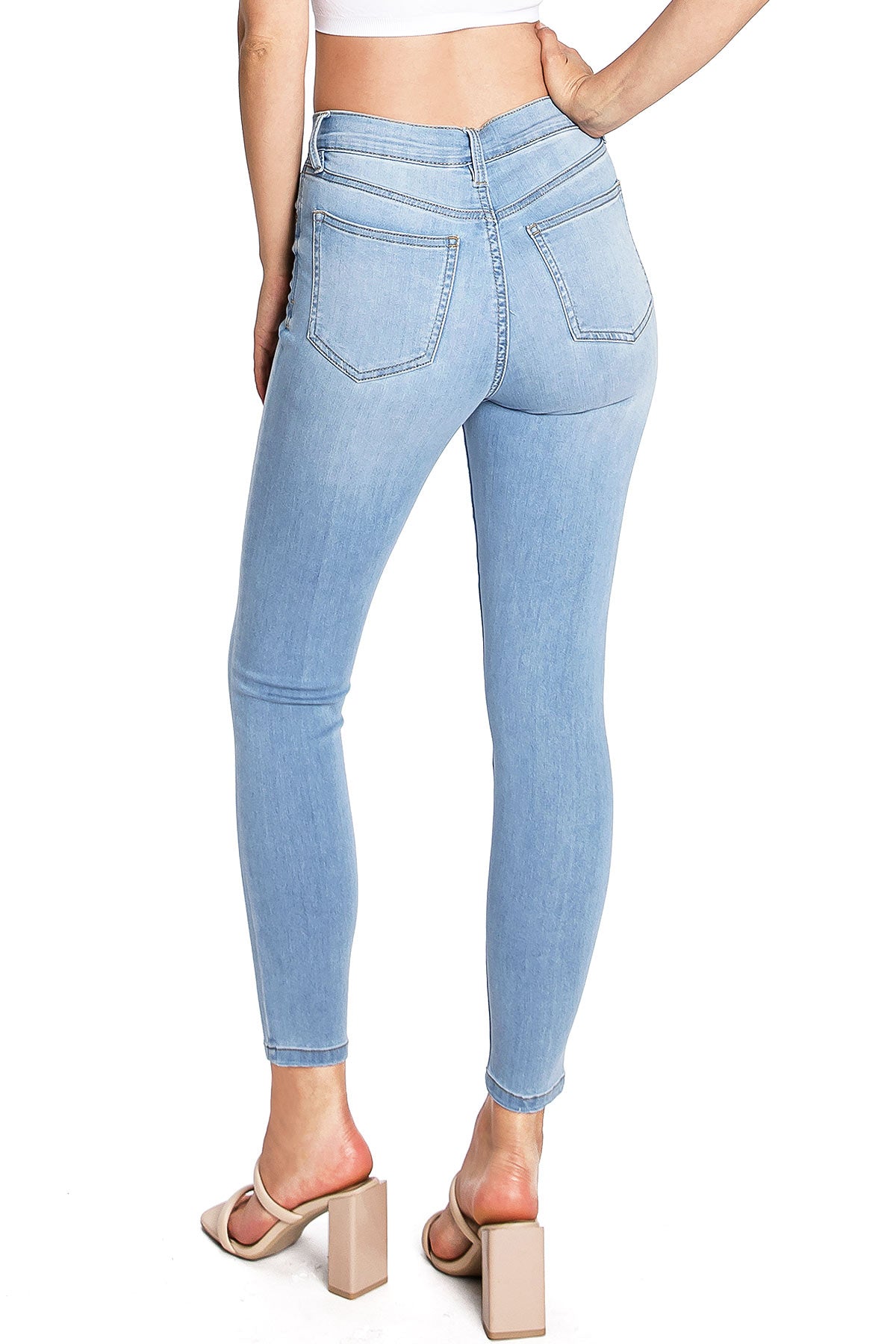 Posie Mid-Rise Skinny Jeans