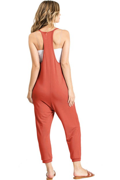 Solo Cropped Jumpsuit