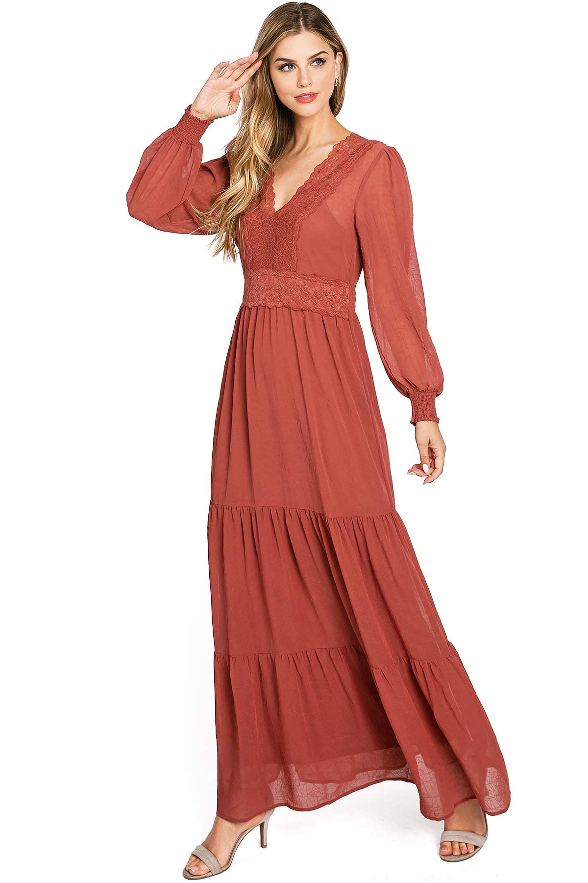 Deep Devotion Maxi Dress