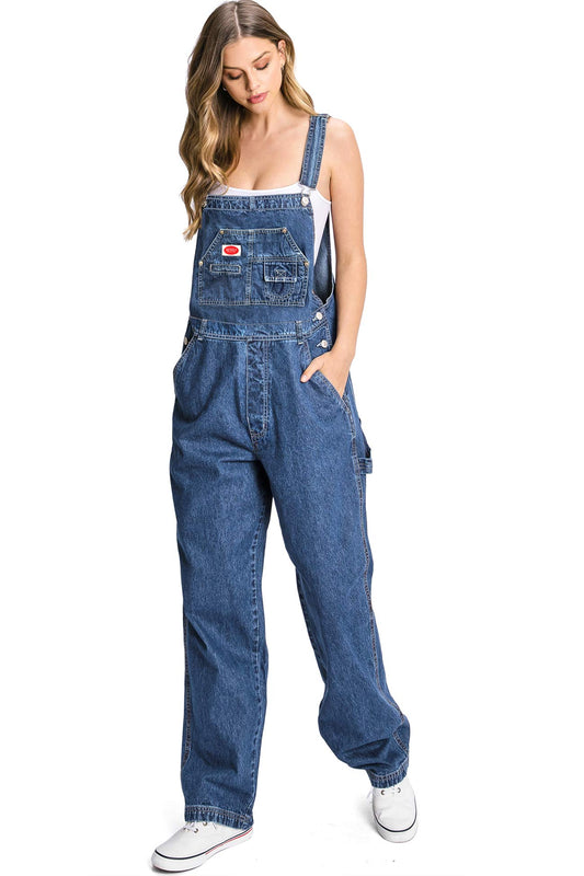 Reverse Canvas PLUS SIZE Overalls