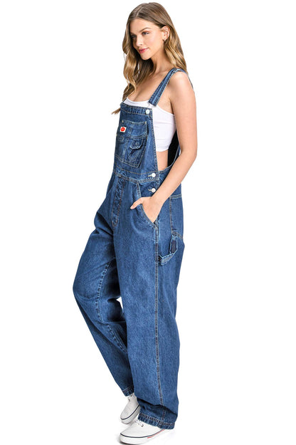 Reverse Canvas PLUS SIZE Overalls