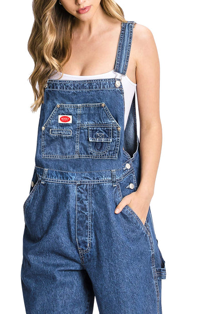 Reverse Canvas PLUS SIZE Overalls