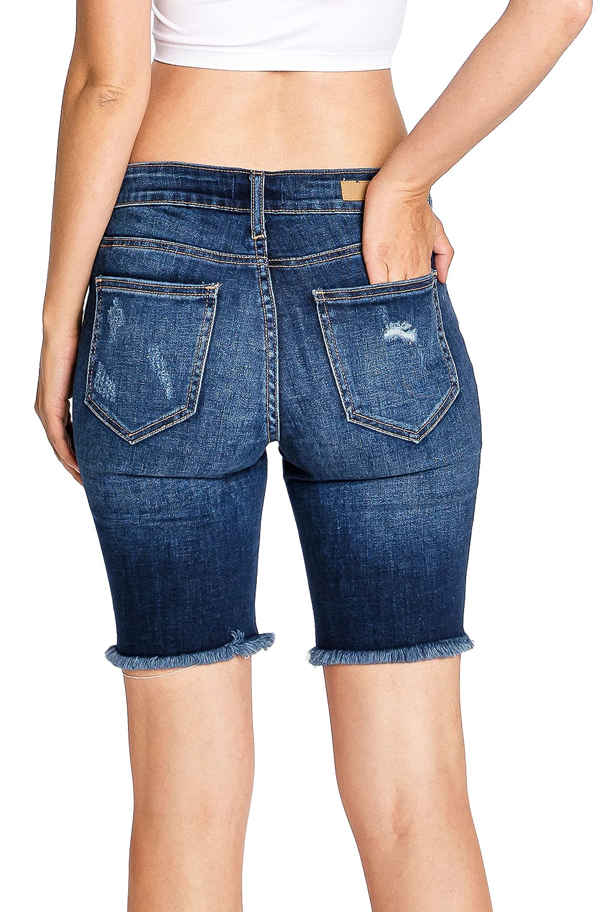 Sandy Bermuda Denim Shorts