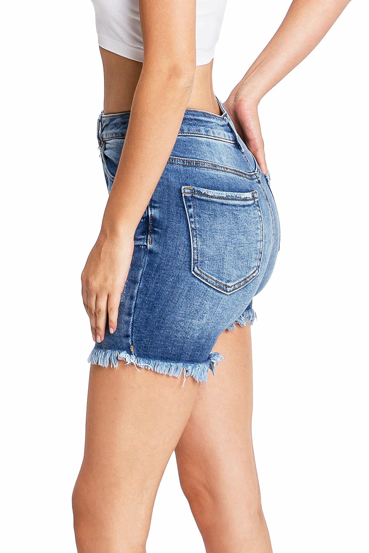 Bay High Rise Shorts - Pink Ice