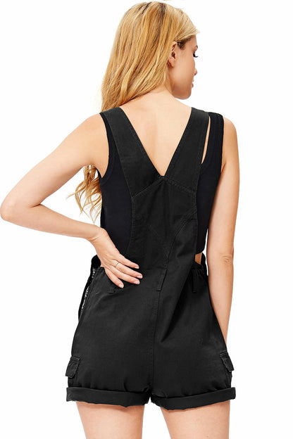 Classic Cargo Plus Size Shortalls