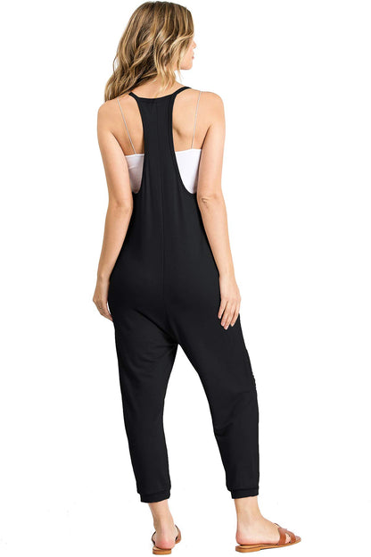 Solo Cropped Jumpsuit