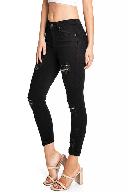 Element High Rise Capri Jeans