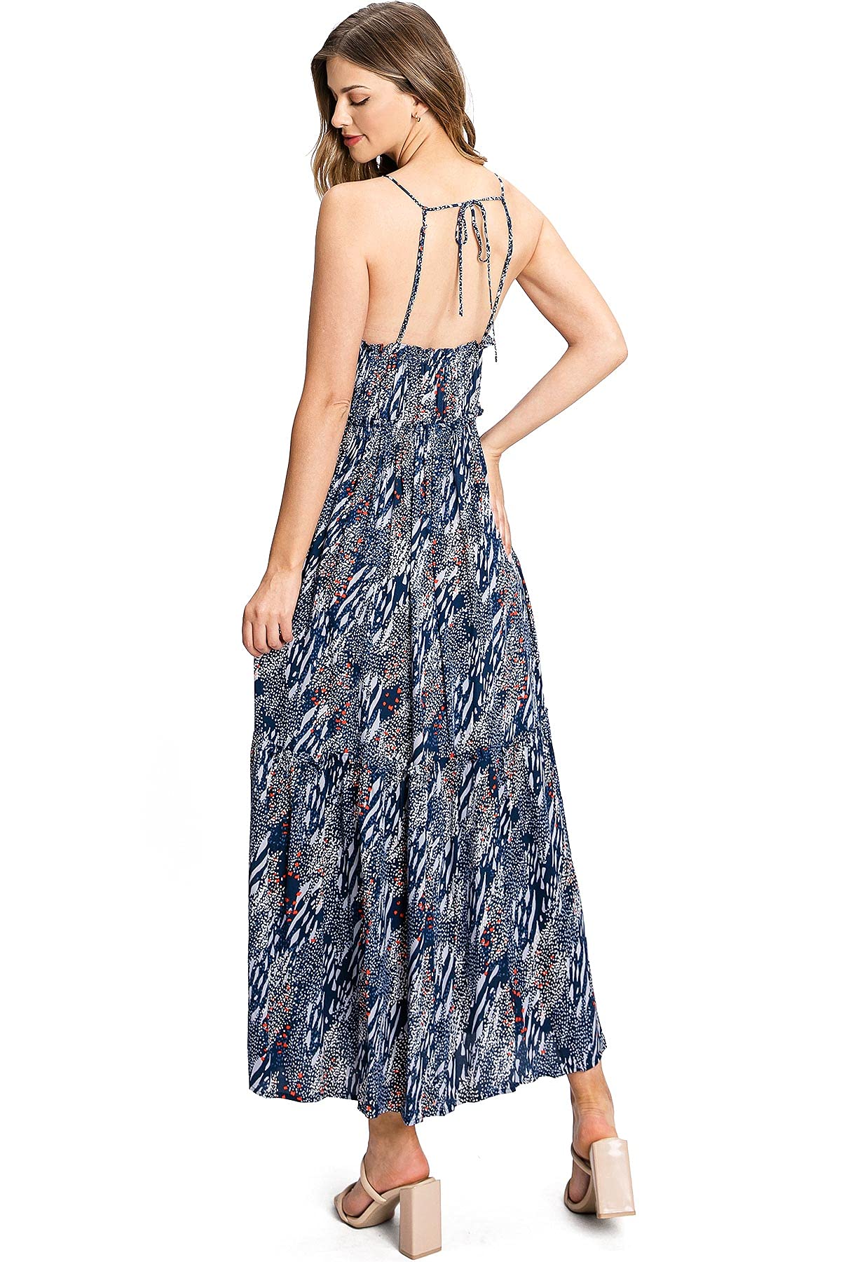 Sequence Halter Dress