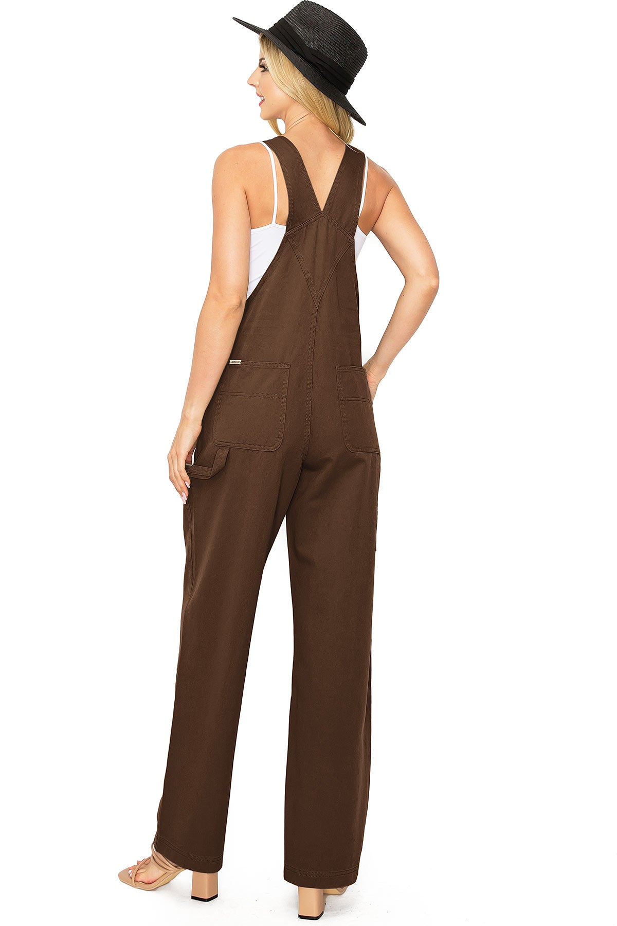 Lana Roux 90s Retro Chino Twill Overalls