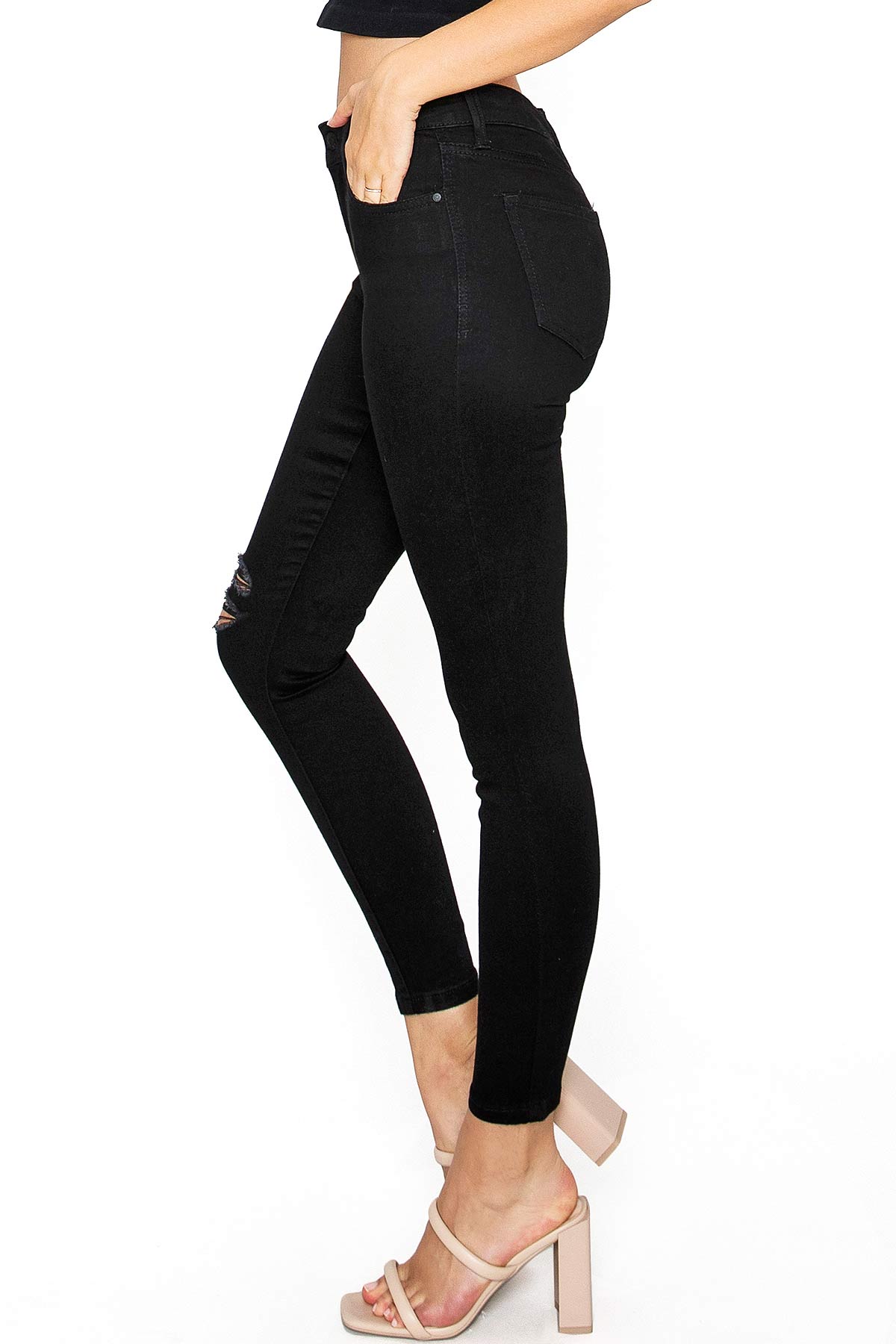 Sustainable Mid-Rise Skinny Jeans