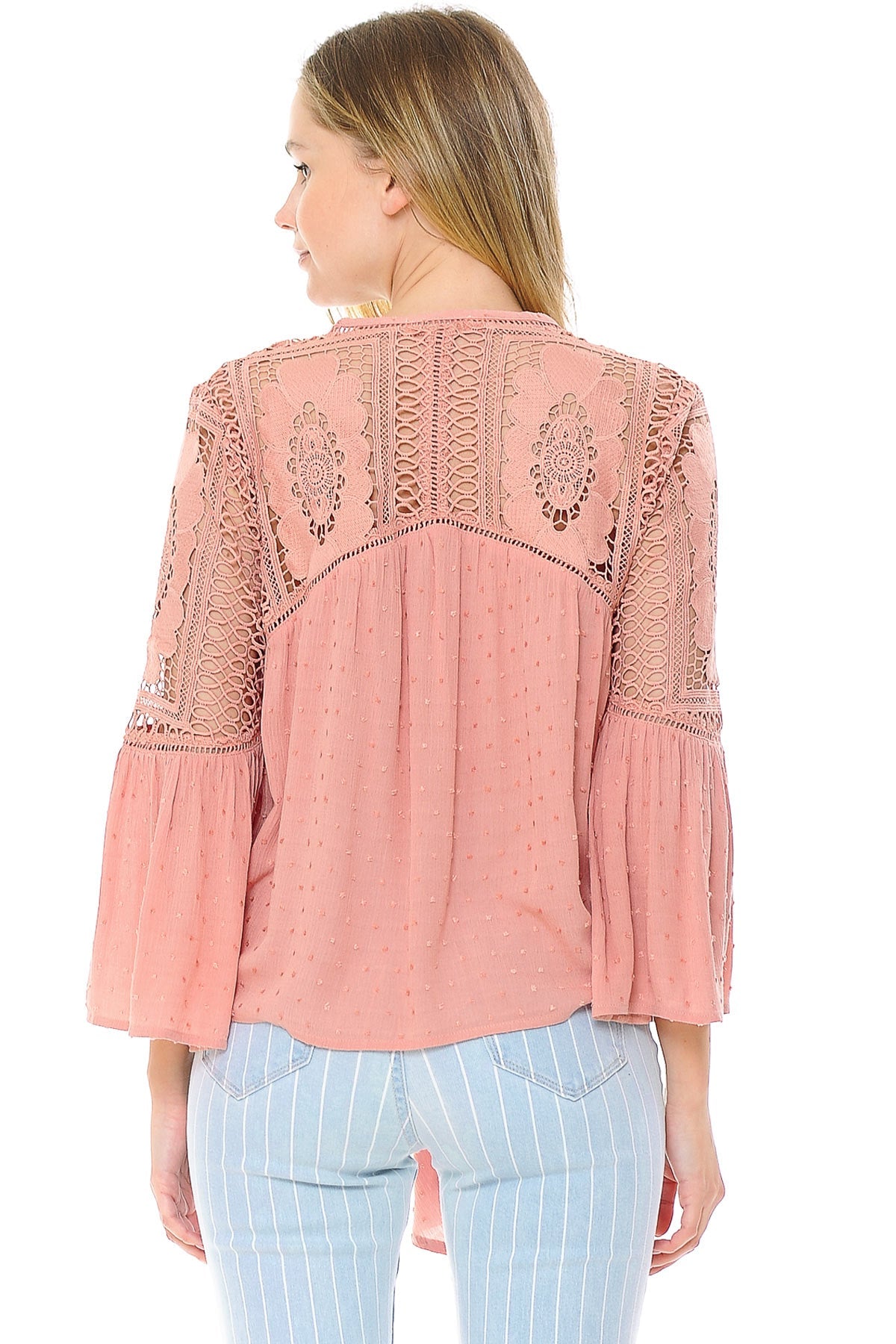 Spellbound Front-Tie Blouse