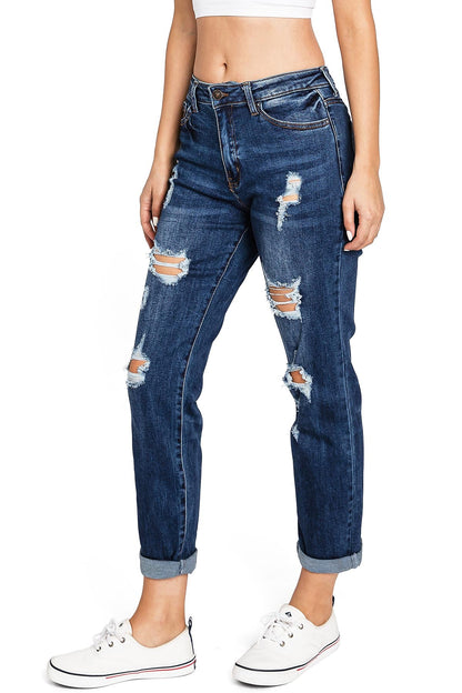 Wipe Out Boyfriend Jeans