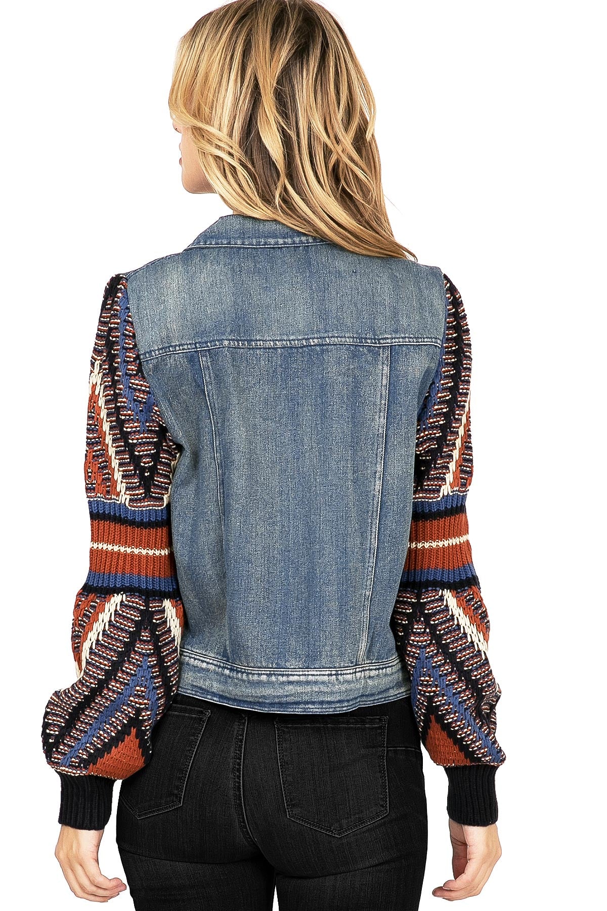 Vagabond Knit Denim Jacket