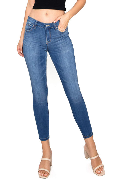 Posie Mid-Rise Skinny Jeans