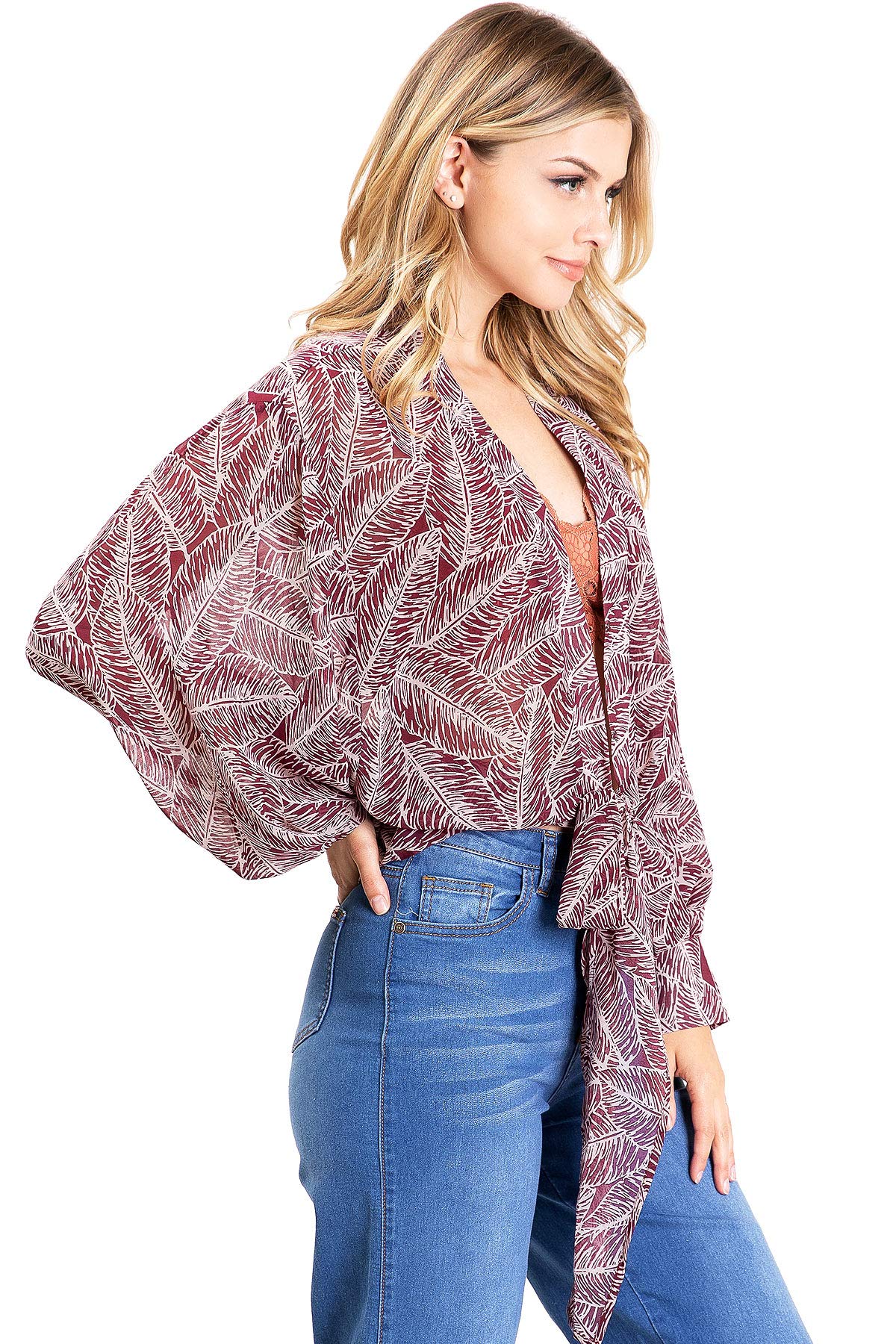 Nightingale Front Tie Kimono