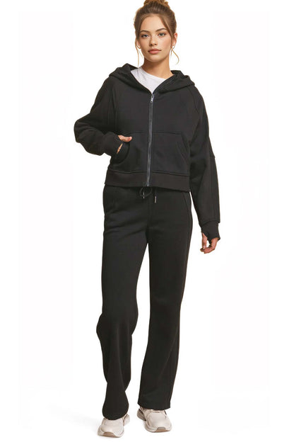 Active Full-Zip Sweat Set