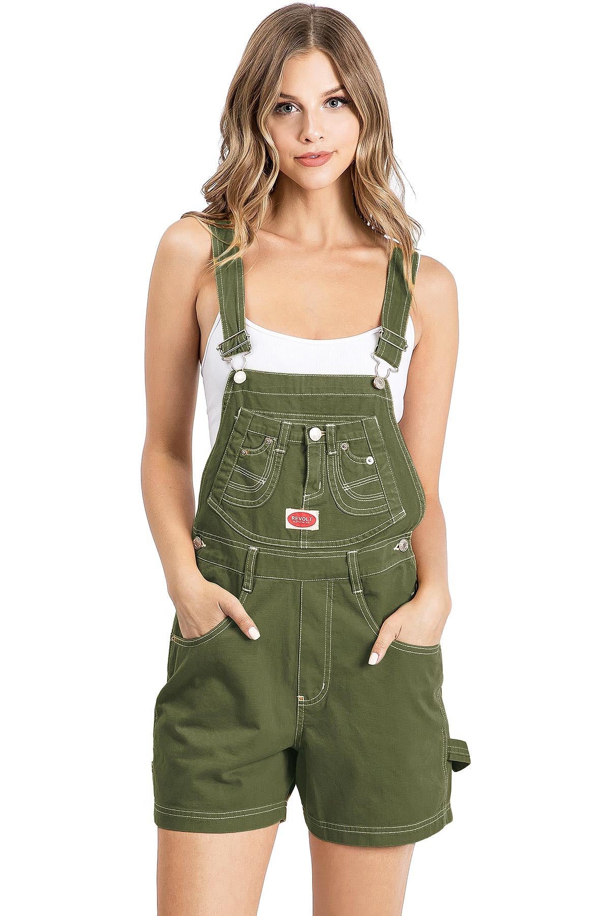 Freight Twill Shortalls