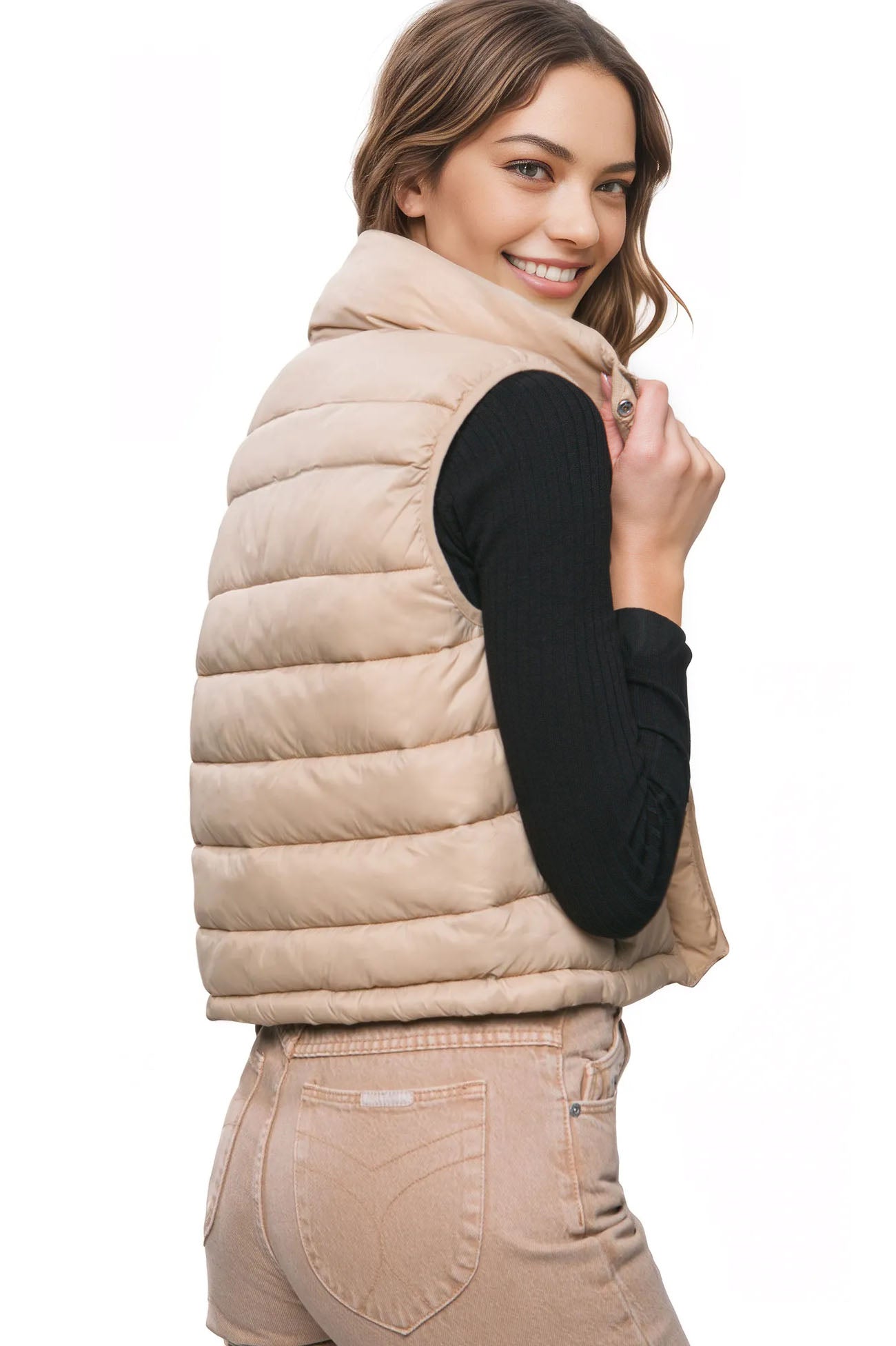 Micro Packable Puffer Vest