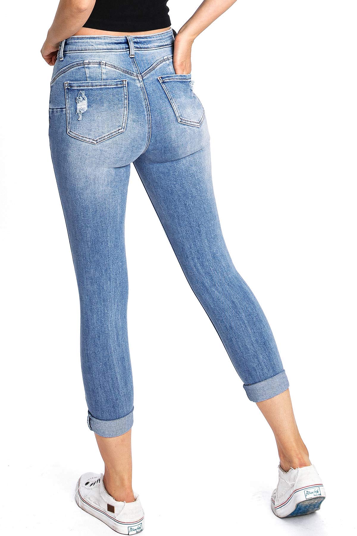 Element High Rise Capri Jeans