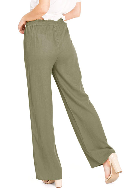 Sandy Shores Linen Pants