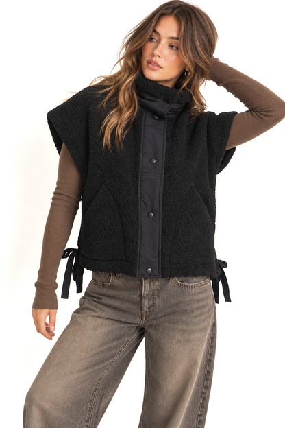 Montana Oversized Sherpa Vest