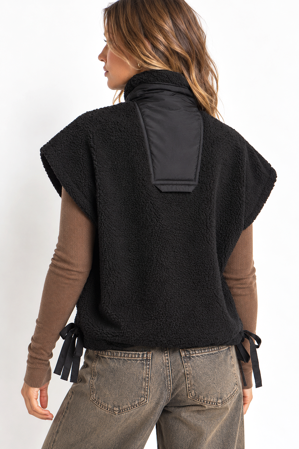 Montana Oversized Sherpa Vest