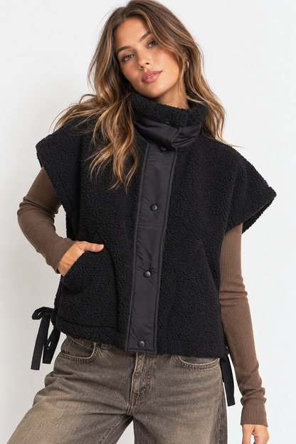 Montana Oversized Sherpa Vest