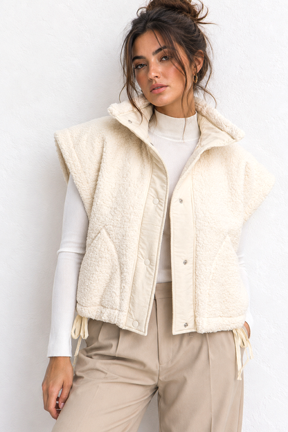 Montana Oversized Sherpa Vest