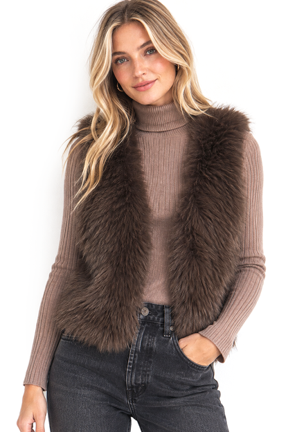 Lush Faux Fur Vest