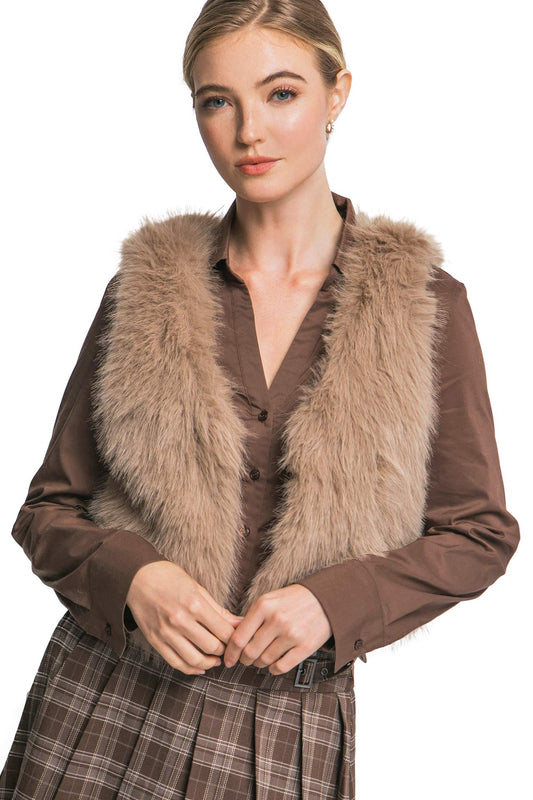 Lush Faux Fur Vest