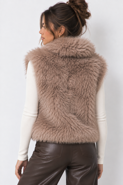 Aspen Faux Fur Vest