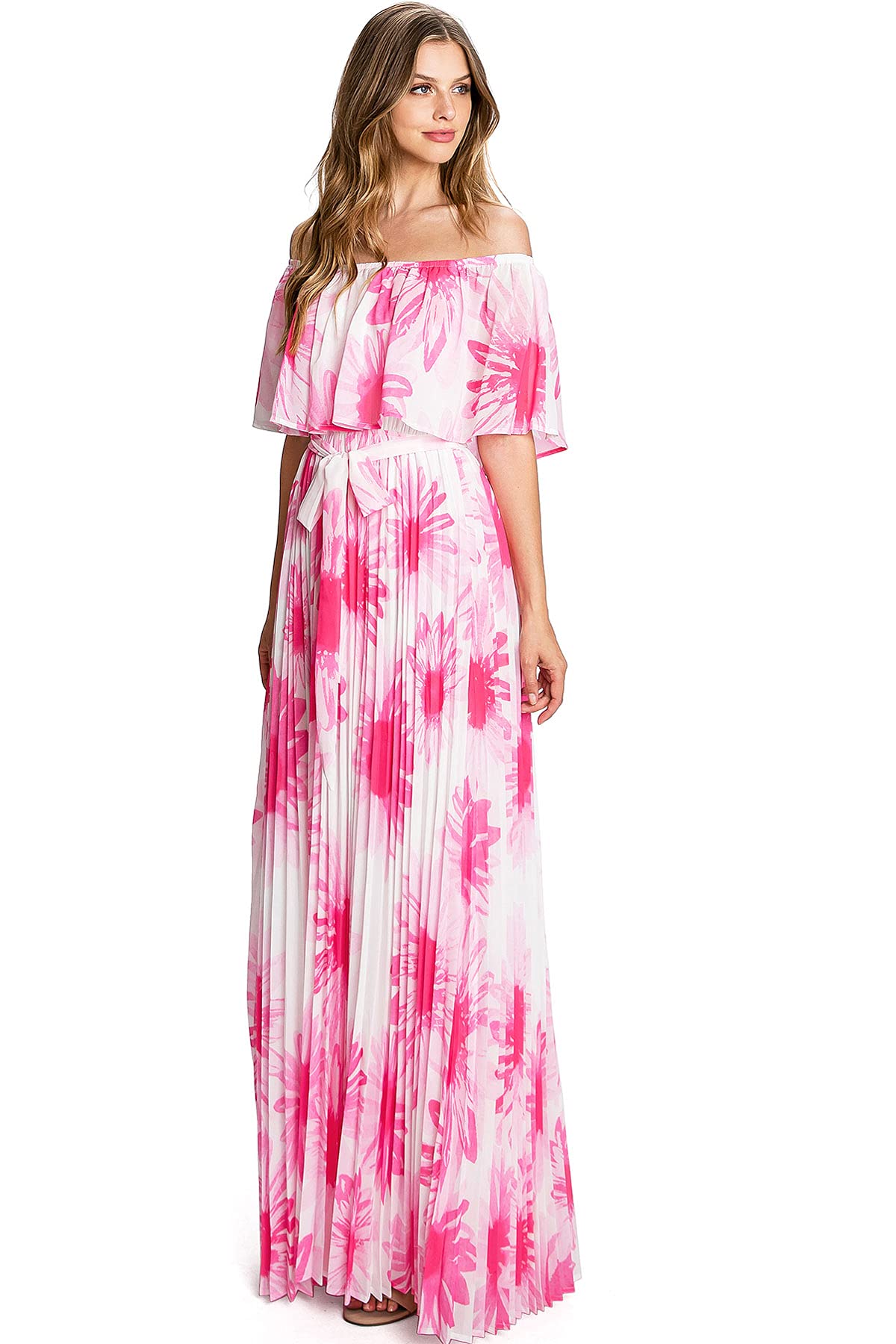 Floral Flash Maxi Dress