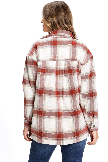 Plaid Sherpa Flannel Shacket