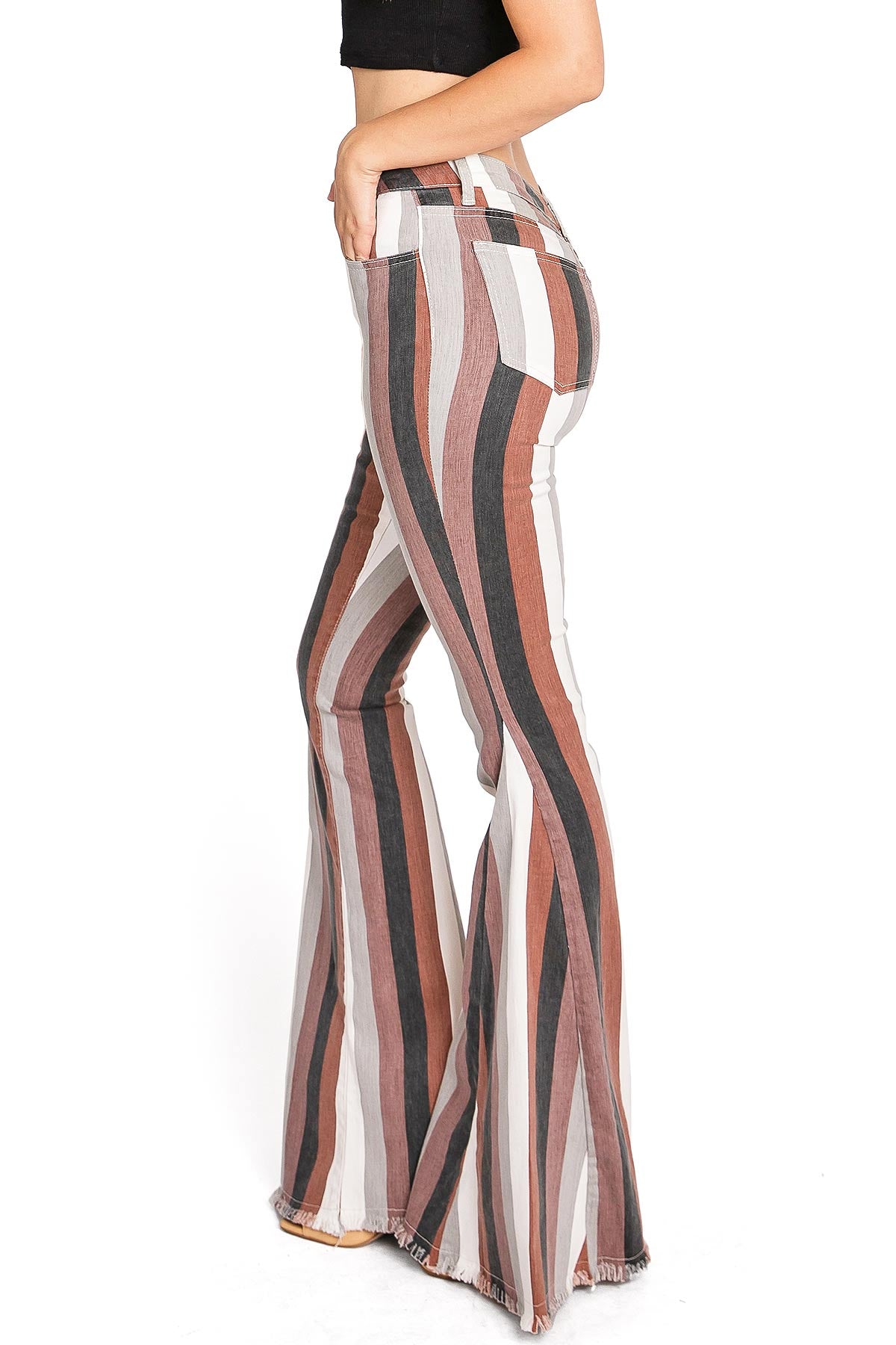 Retro Amplified Stripe Flares