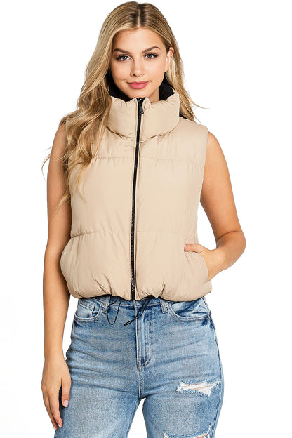 Reversible Puffer Vest