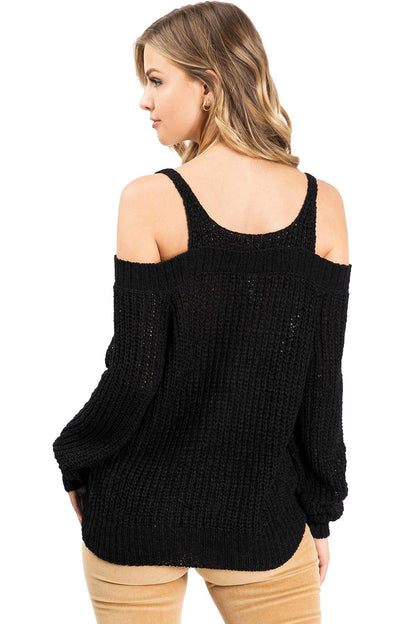 Reform Cold Shoulder Knit